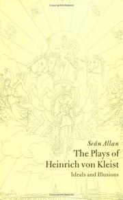 Cover of: The Plays of Heinrich von Kleist
