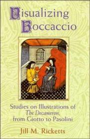 Cover of: Visualizing Boccaccio by Jill M. Ricketts