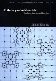 Cover of: Phthalocyanine materials: synthesis, structure, and function