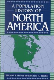 Cover of: A Population History of North America