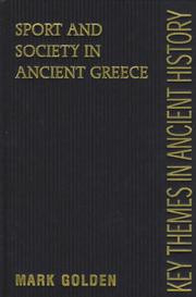 Cover of: Sport and society in ancient Greece