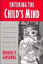 Cover of: Entering the child's mind by Herbert Ginsburg