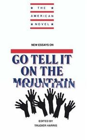 Cover of: New essays on Go tell it on the mountain by edited by Trudier Harris.