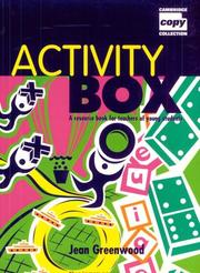 Cover of: Activity Box by Jean Greenwood