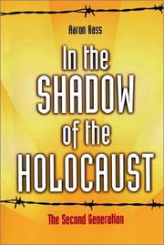 Cover of: In the shadow of the Holocaust: the second generation