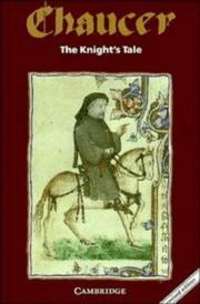 Cover of: The knight's tale, from the Canterbury tales by Geoffrey Chaucer