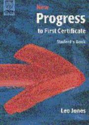 New Progress to First Certificate Student's book by Leo Jones