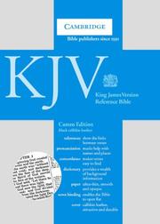 Cover of: KJV Comeo Reference Edition (Black Calfskin Leather, Black Letter, Dictionary)