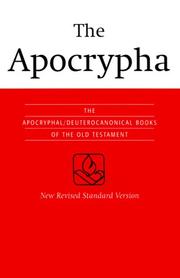 Cover of: NRSV Apocrypha Text Edition Orange Hardcover NRA0 (Bible Nrsv)