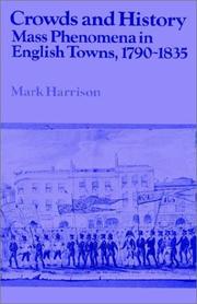 Cover of Crowds and History