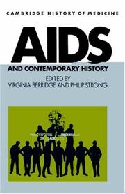 Cover of: AIDS and Contemporary History (Cambridge Studies in the History of Medicine) by 