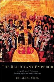 Cover of: The Reluctant Emperor by Donald MacGillivray Nicol