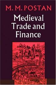 Cover of: Mediaeval Trade and Finance by M. M. Postan