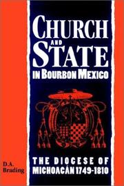Cover of: Church and State in Bourbon Mexico