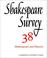 Cover of: Shakespeare Survey