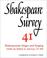 Cover of: Shakespeare Survey