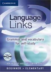 Cover of: Language Links Book and Audio CD Pack by Adrian Doff, Christopher Jones