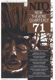 Cover of: New Theatre Quarterly 71 (New Theatre Quarterly)