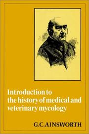 Cover of: Introduction to the History of Medical and Veterinary Mycology by G. C. Ainsworth