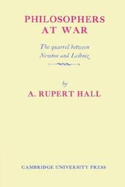 Cover of: Philosophers at War: The Quarrel between Newton and Leibniz