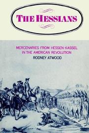 Cover of: The Hessians by Rodney Atwood
