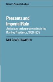 Cover of: Peasants and Imperial Rule by Neil Charlesworth