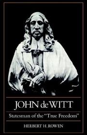 John de Witt by Herbert H. Rowen