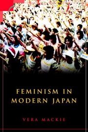 Cover of: Feminism in Modern Japan: Citizenship, Embodiment and Sexuality (Contemporary Japanese Society)