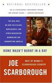 Cover of: Rome Wasn't Burnt in a Day by Joe Scarborough