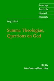 Cover of: Aquinas by 
