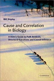 Cause and Correlation in Biology by Bill Shipley