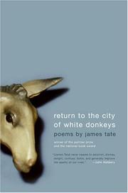 Cover of: Return to the City of White Donkeys: Poems