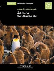 Cover of: Statistics 1 (International) (Cambridge International Examinations)