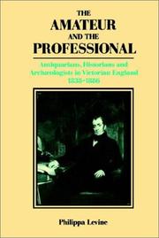 Cover of: The Amateur and the Professional by P. J. A. Levine