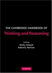 Cover of: The Cambridge Handbook of Thinking and Reasoning by 