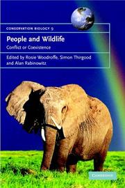 Cover of: People and Wildlife, Conflict or Co-existence? (Conservation Biology) by 