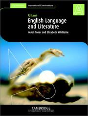 Cover of: English Language and Literature (International) AS Level (Cambridge International Examinations)
