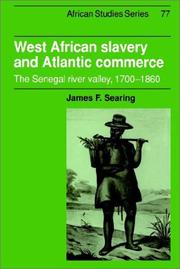Cover of: West African Slavery and Atlantic Commerce | James F. Searing