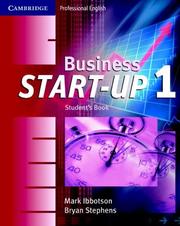 Business start-up by Mark Ibbotson, Bryan Stephens