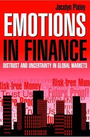 Emotions in Finance by Jocelyn Pixley