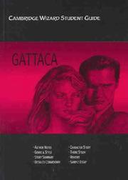 Cover of: Cambridge Wizard Student Guide Gattaca (Cambridge Wizard English Student Guides) by Marcia Pope, Richard McRoberts