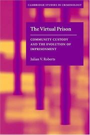 Cover of: The Virtual Prison: Community Custody and the Evolution of Imprisonment (Cambridge Studies in Criminology)