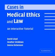 Cover of: Cases in Medical Ethics and Law: An Interactive Tutorial