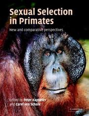Cover of: Sexual Selection in Primates by 