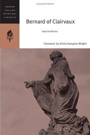 Cover of: Bernard of Clairvaux: selected works