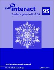 Cover of: SMP Interact Teacher's Guide to Book 9S: for the Mathematics Framework (SMP Interact for the Framework)