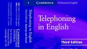 cover of Telephoning in English Audio Cassette (Cambridge Professional English)