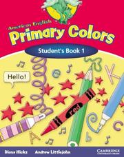 Cover of: American English Primary Colors 1 Student's Book (Primary Colours)