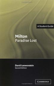 Milton by David Loewenstein
