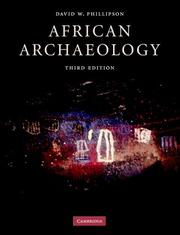 Cover of: African Archaeology by David W. Phillipson